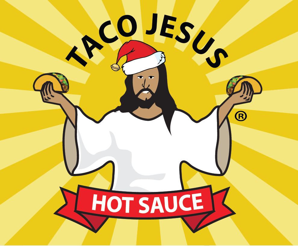 Taco Jesus Christmas Logo